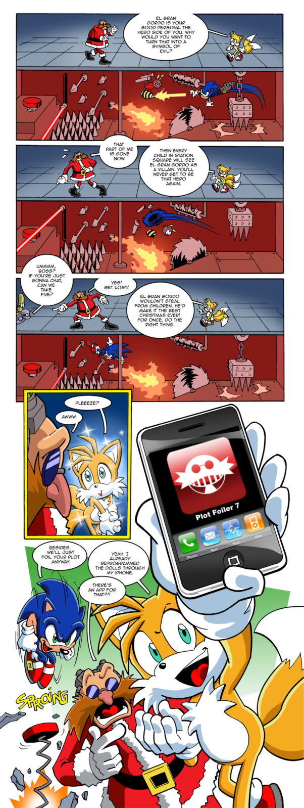 Sonic Eggs X-Mas Page 4