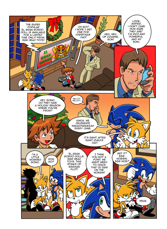 Sonic Eggs X-Mas Page 1